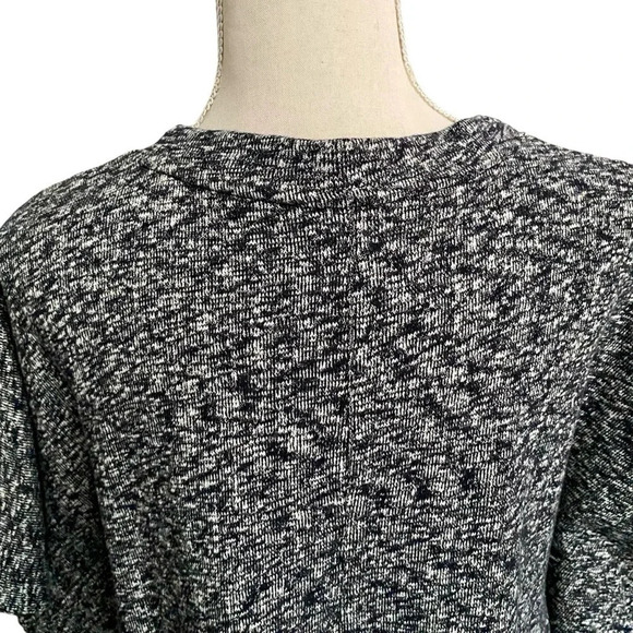 Lou & Grey Marled Knit Cotton Poncho XS/S Neutral Oversized Pullover - Picture 12 of 16